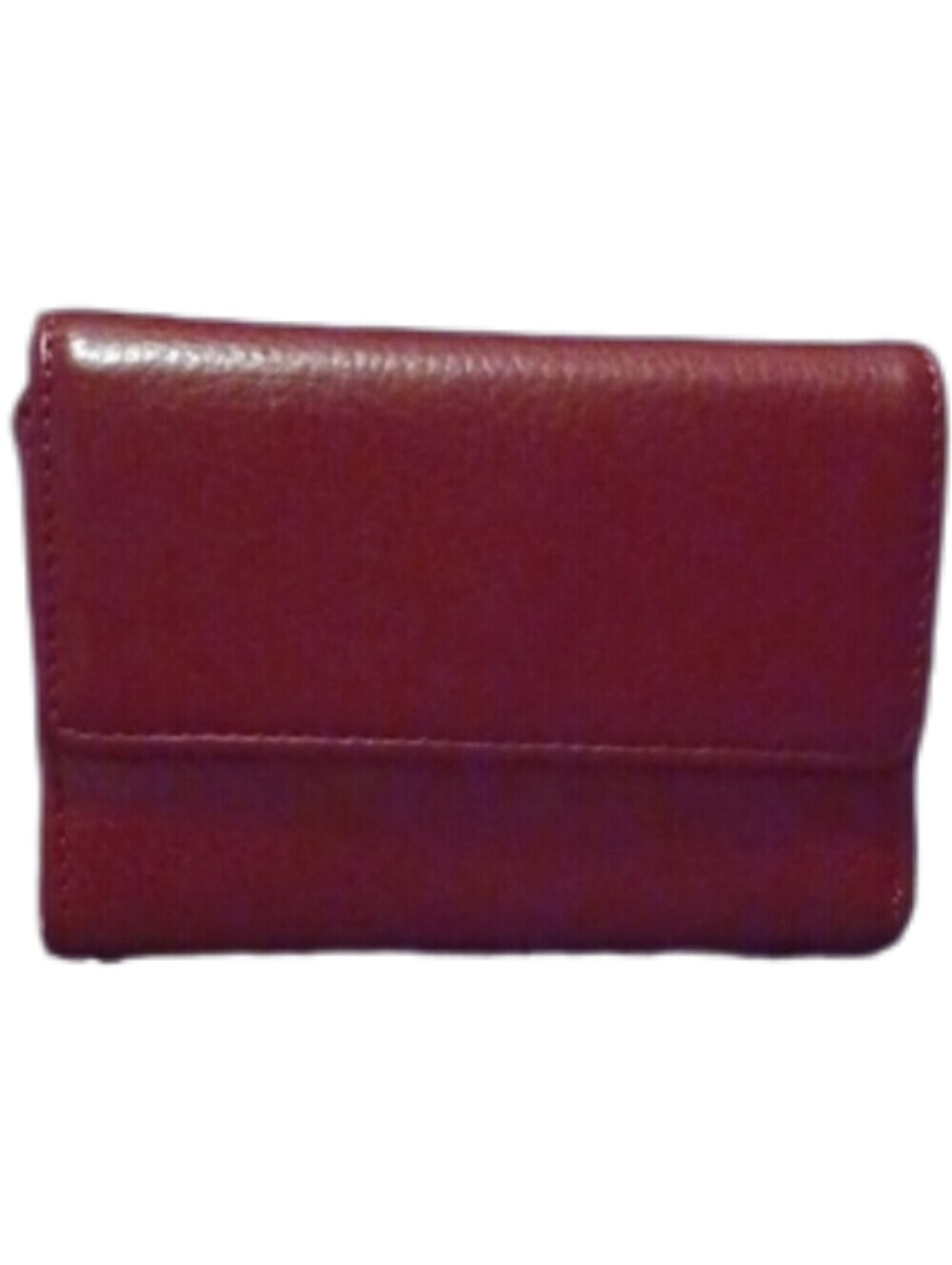 > Red Leather Wallet